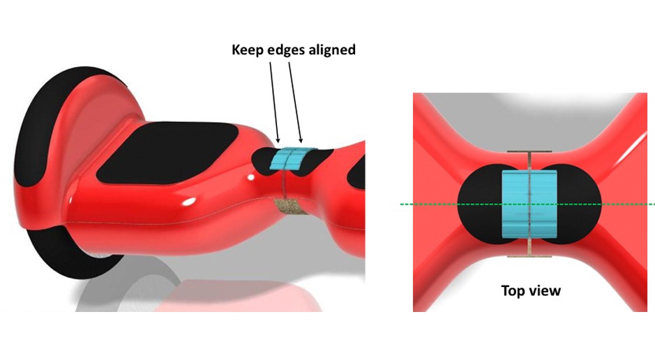 HoverHandle Assembly Hover Board Handle Step 4 HoverHandle Assembly Hover Board Handle Step 4